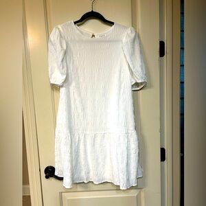White dress by TCEC size Large